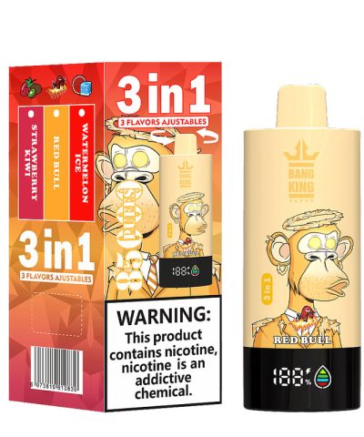 Bang King 85000 Puff Triple Flavor Vape na jedno použití | 85K Mesh Coil