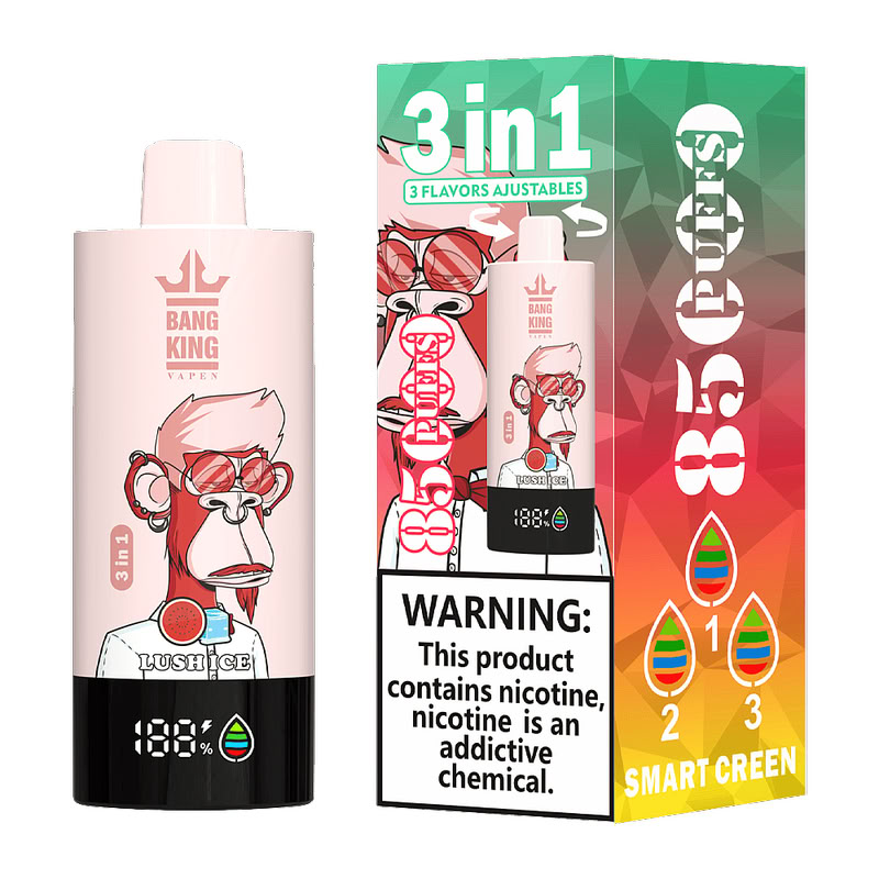 Bang King 85000 Puff Triple Flavor Disposable Vape | 85K Mesh Coil - Obrázek 10
