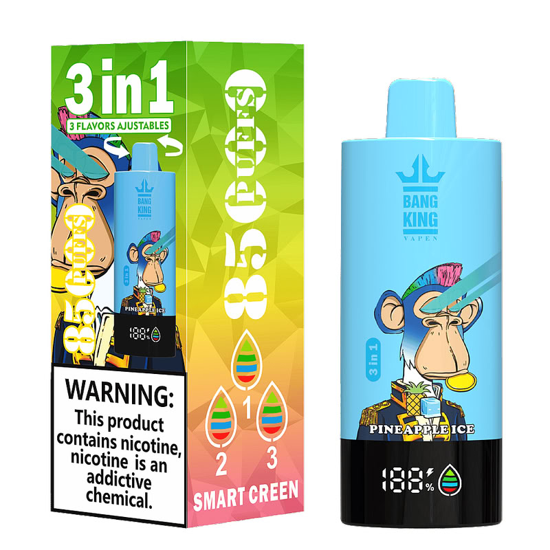 Bang King 85000 Puff Triple Flavor Disposable Vape | 85K Mesh Coil - Obrázek 12