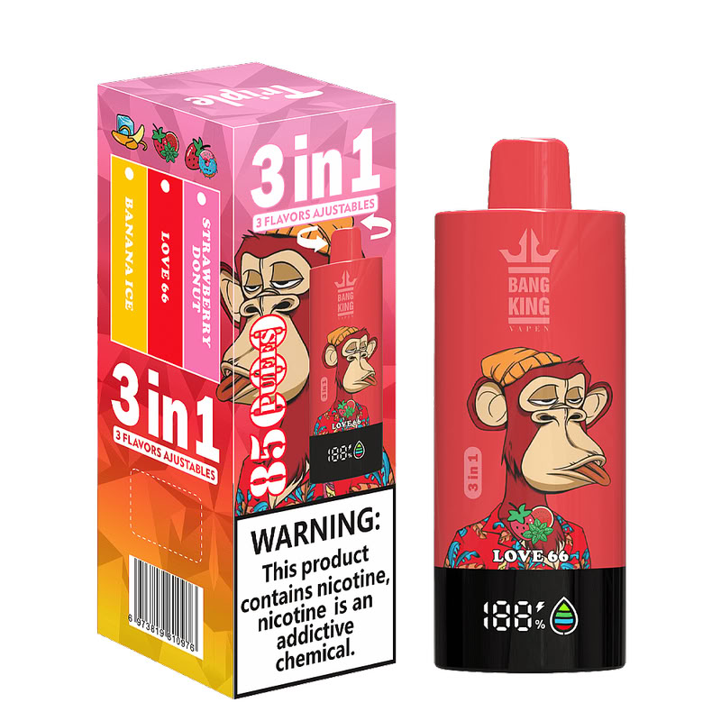 Bang King 85000 Puff Triple Flavor Disposable Vape | 85K Mesh Coil - Obrázek 5