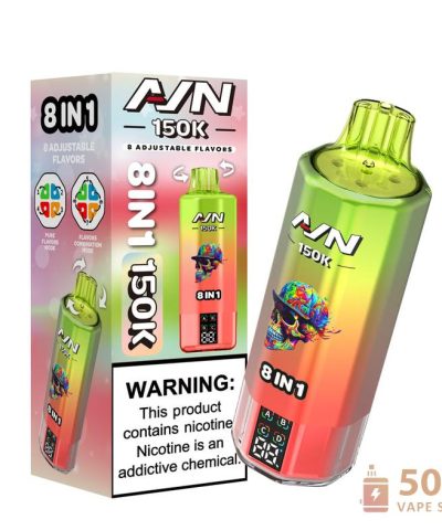 Vue alternative de Aivono Aim 150K Puffs Disposable Vape - Rechargeable 58ml E-Liquid Device