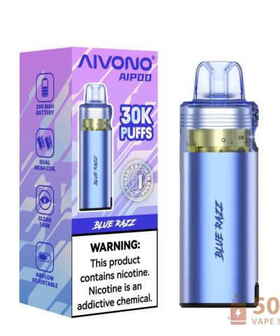 Alternativní pohled na Aivono AIM AIPOD 30000 Disposable Vape - 30,000 Puffs, Rechargeable, 15ml