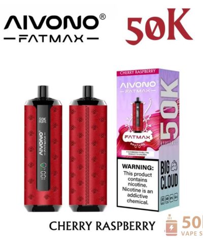 Aivono AIM FATMAX 50K jednorázový vape - 50 000 šluků, 30 ml e-liquidu, síťová cívka