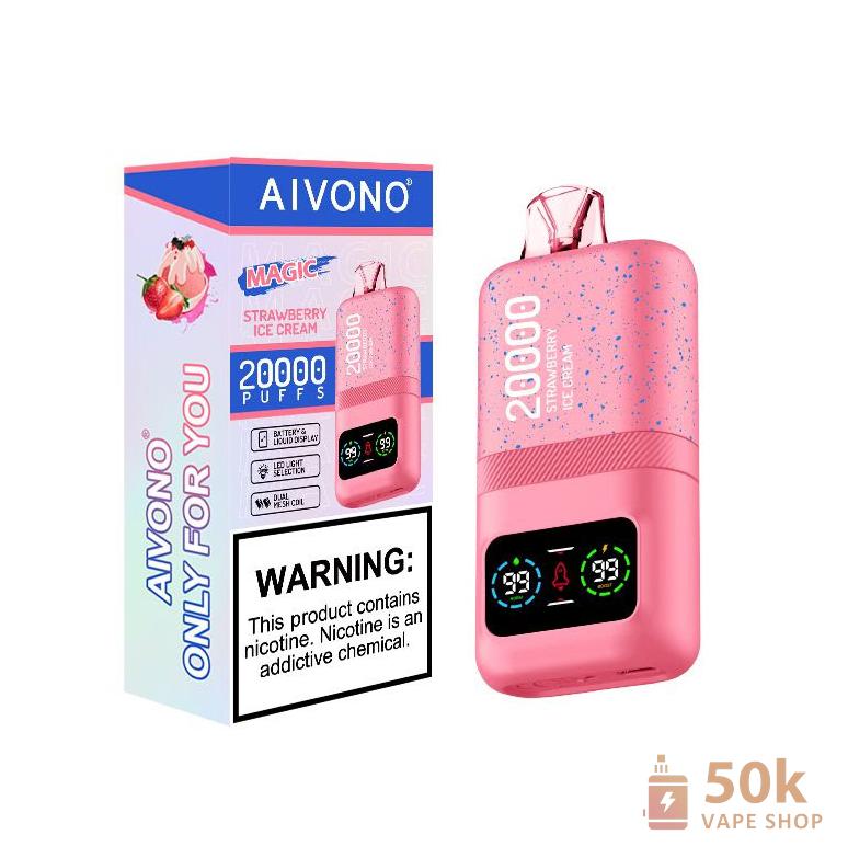 Aivono AIM Magic 20000 Disposable Vape - 20k Puffs & Rechargeable - Image 3