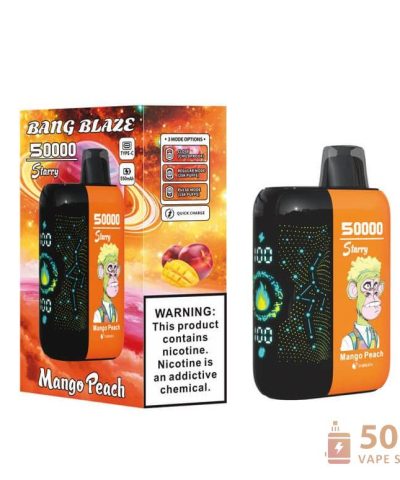 Bang Blaze 50K Puffs Disposable Vape - Long-Lasting, Custom Nicotine & Flavors alternatiivne vaade