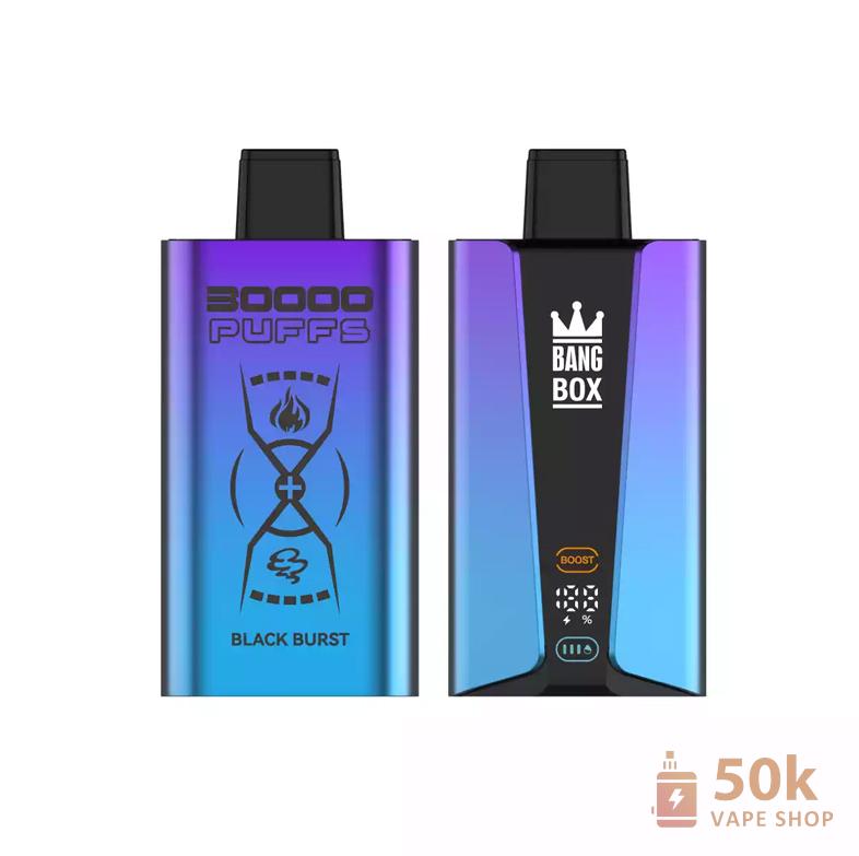 Bang Box 30000 jednorázové vape pero - 30K Puffs, 36ml e-liquid, dobíjecí