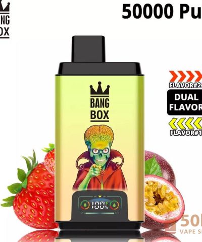 Одноразова вейп-система Bang Box 50000 - 50 тис. затяжок, 45 мл рідини та насичені смаки