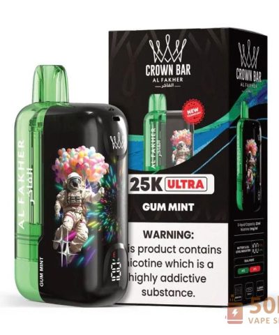 Crown Bar Al Fakher Ultra 25000 Puffs Vape na jedno použití