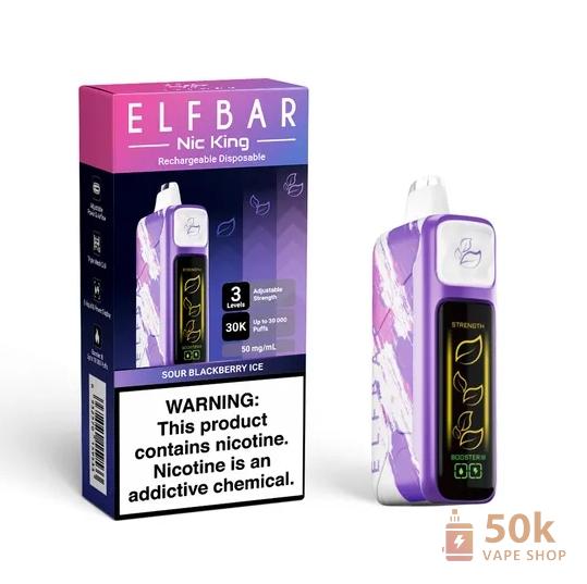 Elf Bar Nic King 30000 Puffs Disposable Vape - Long-Lasting & Flavorful - Bild 5