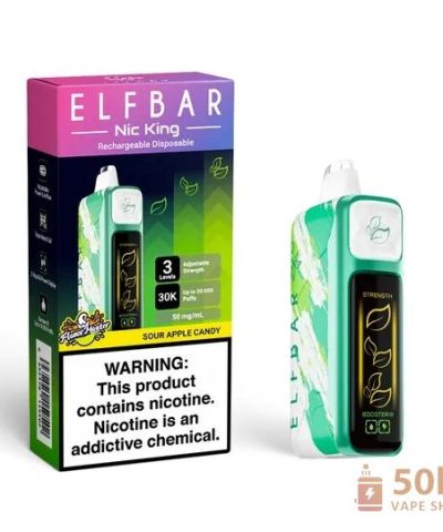 Одноразовий вейп Elf Bar Nic King 30000 Puffs - довговічний та ароматний