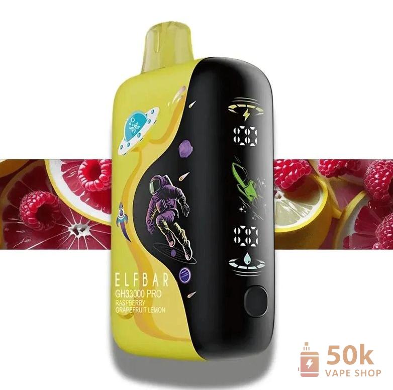 Elfbar GH33000 Pro Disposable Vape | 33,000 Puffs, Rechargeable, 15 Flavors - Obrázek 6