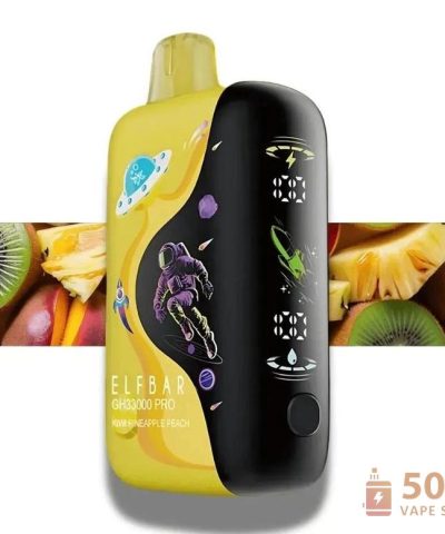 Alternativní pohled na Elfbar GH33000 Pro Disposable Vape | 33,000 Puffs, Rechargeable, 15 Flavors