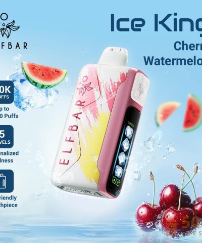 Alternativní pohled na Elfbar Ice King 30000 Disposable Vape - 30,000 Puffs, 20ml E-Liquid, Rechargeable