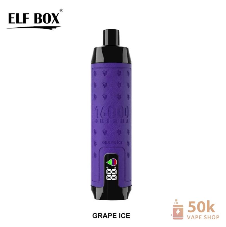 Elfbox Shisha 16000 Disposable Vape - 16,000 Puffs, Mesh Coil, Type-C Charging - Immagine 5