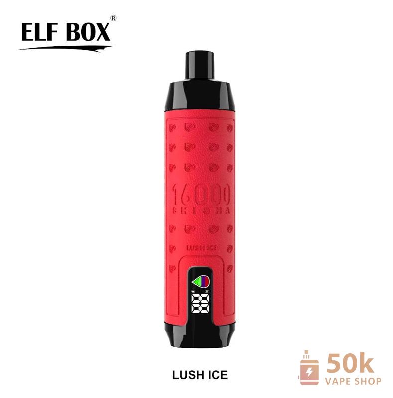 Elfbox Shisha 16000 Disposable Vape - 16,000 Puffs, Mesh Coil, Type-C Charging - Immagine 2