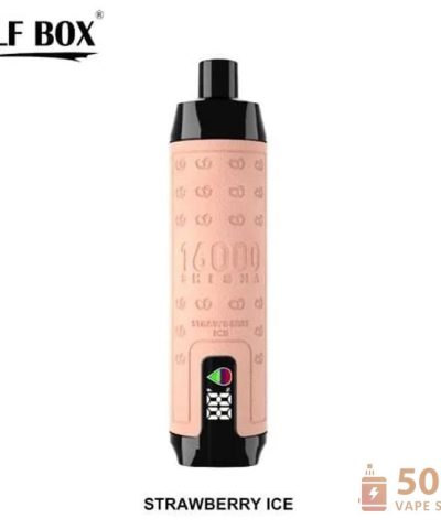 Elfbox Shisha 16000 Vape na jedno použití - 16 000 šluků, síťová cívka, nabíjení typu C