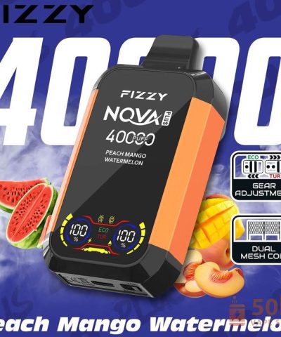 Fizzy 40000 Puffs Vape na jedno použití | 40K Mesh Coil LED Screen