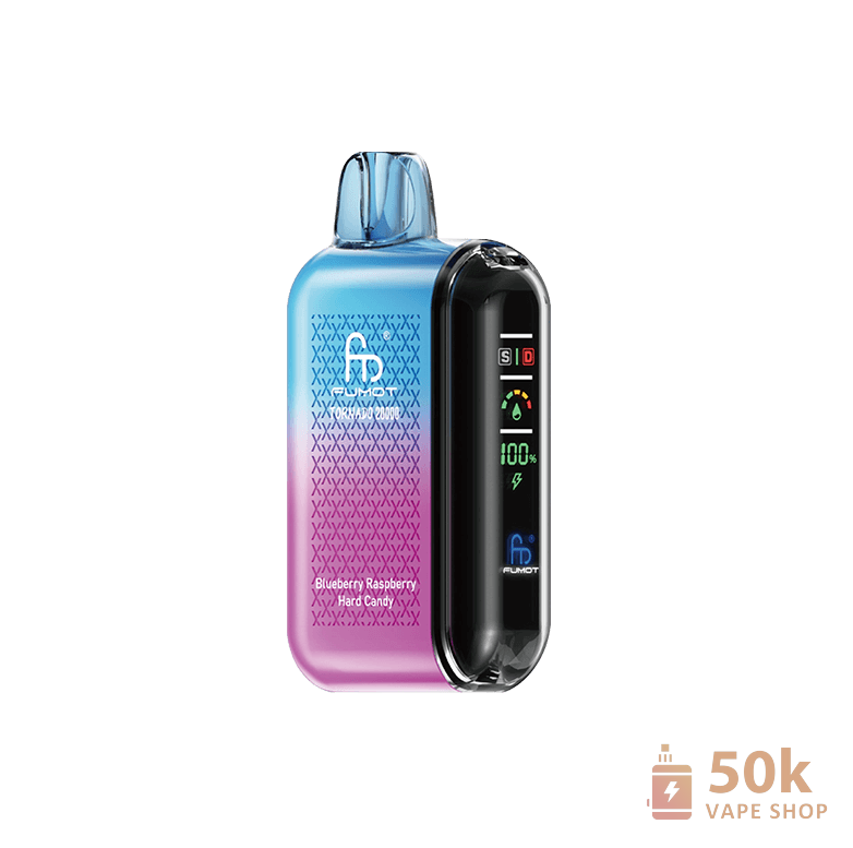 Fumot Tornado 20000 Vape na jedno použití: 20000 Puffs, dvojitá síťová cívka a LED obrazovka