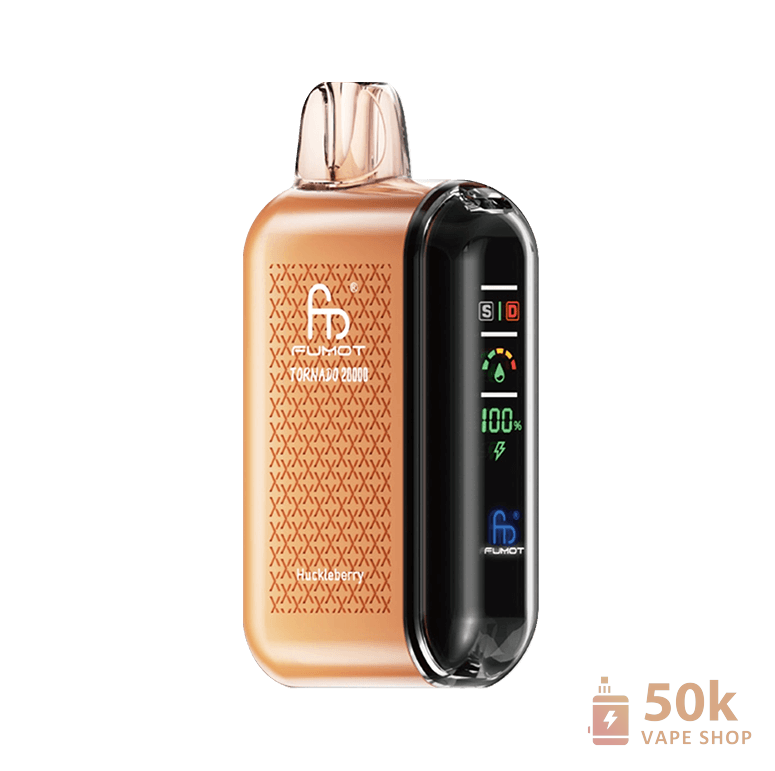 Fumot Tornado 20000 Disposable Vape: 20000 Puffs, Dual Mesh Coil & LED Screen - Obrázek 6