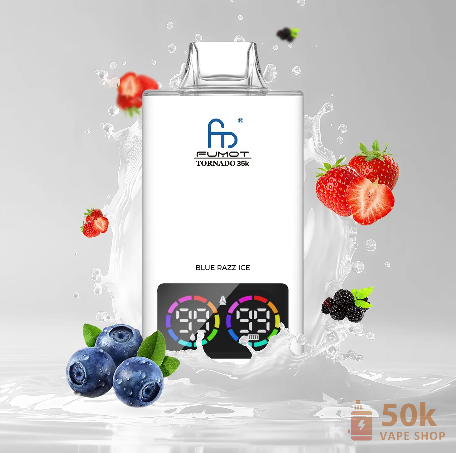 Fumot Tornado 35000 Disposable Vape - 35,000 Puffs, 39 Flavors - зображення 2