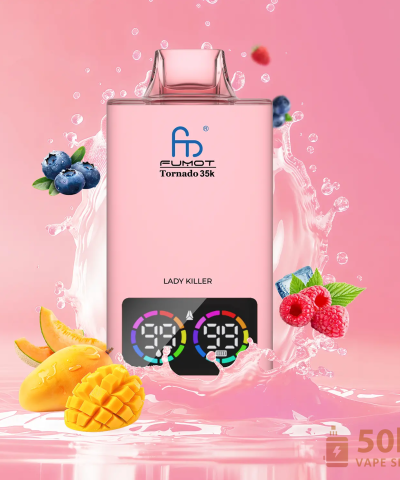 Fumot Tornado 35000 Vape na jedno použití - 35 000 šluků, 39 příchutí