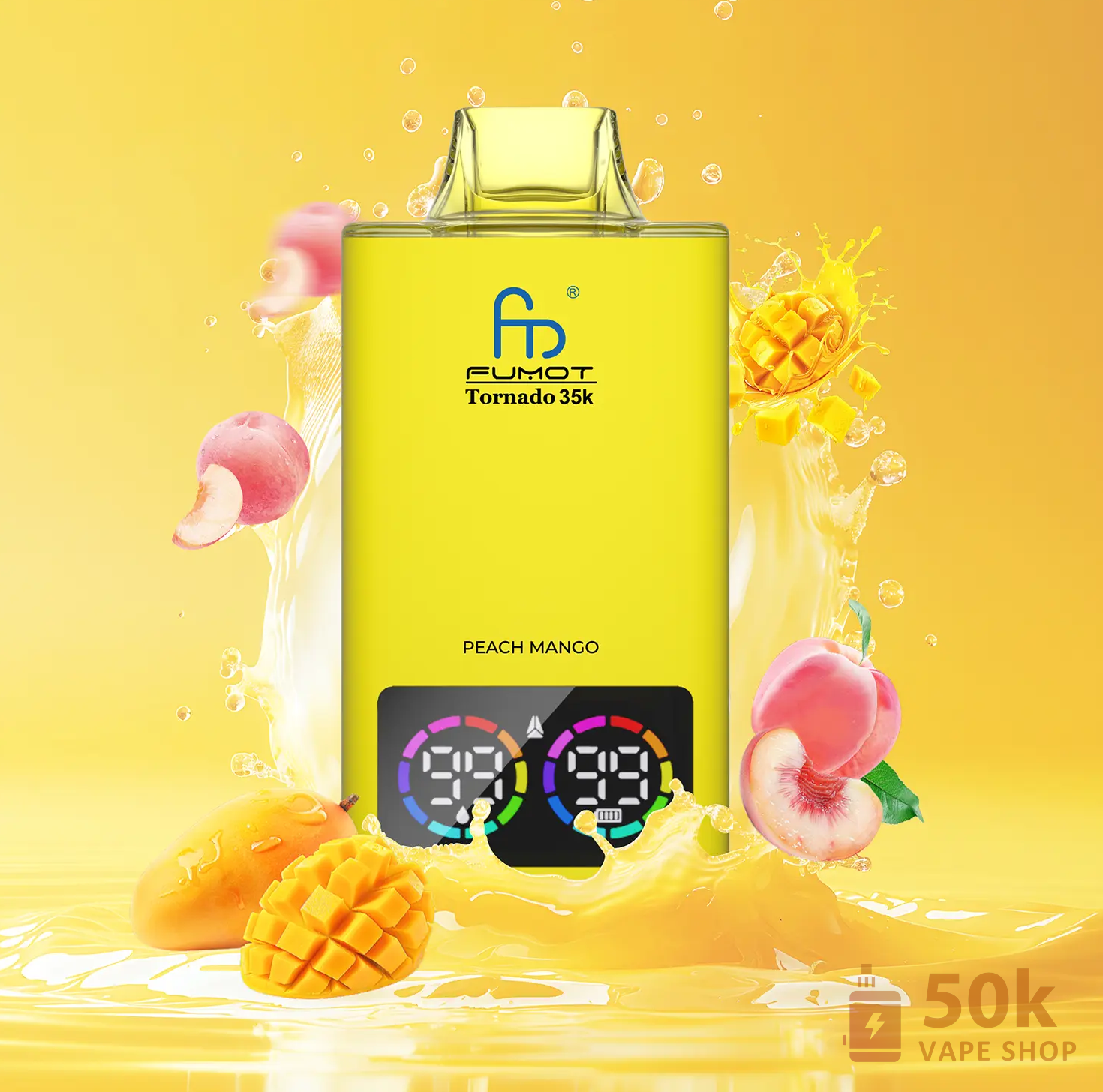 Fumot Tornado 35000 Disposable Vape - 35,000 Puffs, 39 Flavors - зображення 4