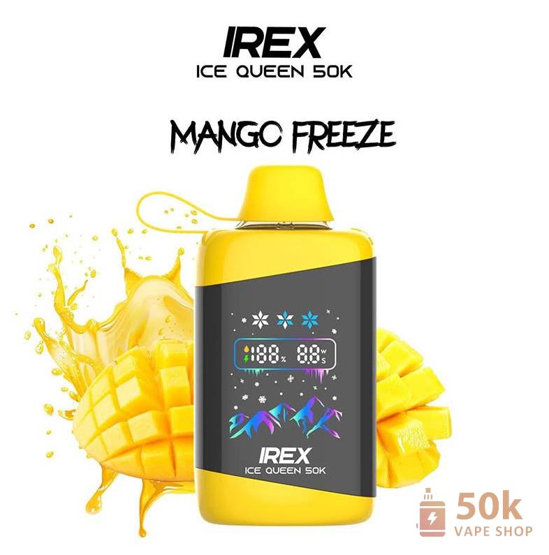IREX Ice Queen 60000 Puffs 5% Disposable Vape - High Capacity Rechargeable Kit - Slika 4
