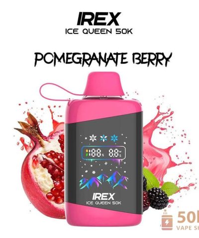 IREX Ice Queen 60000 Puffs 5% jednorázový vape - vysokokapacitní dobíjecí sada