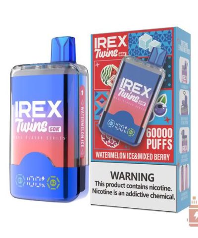 Alternativní pohled na IREX TWINS 60000 Disposable Vape - 40K Puffs, Dual Tank, 5% Nicotine