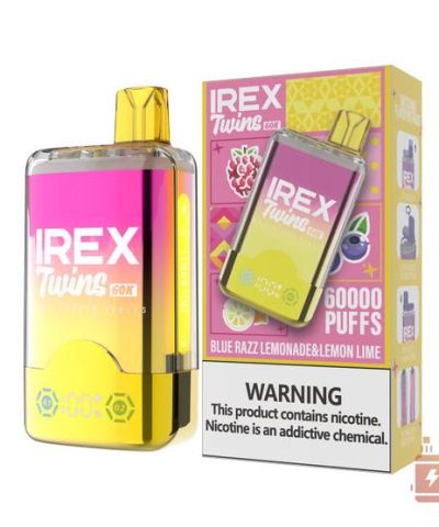 IREX TWINS 60000 Vape na jedno použití - 40K Puffs, Dual Tank, 5% Nicotine