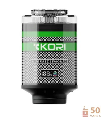Alternativní pohled na Kori 120000 Puffs Disposable Hookah Vape Head - 60ML E-Liquid, RGB Light