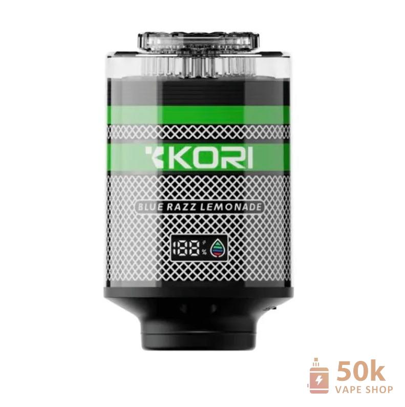 Kori 120000 Puffs Disposable Hookah Vape Head - 60ML E-Liquid, RGB Light - Image 2