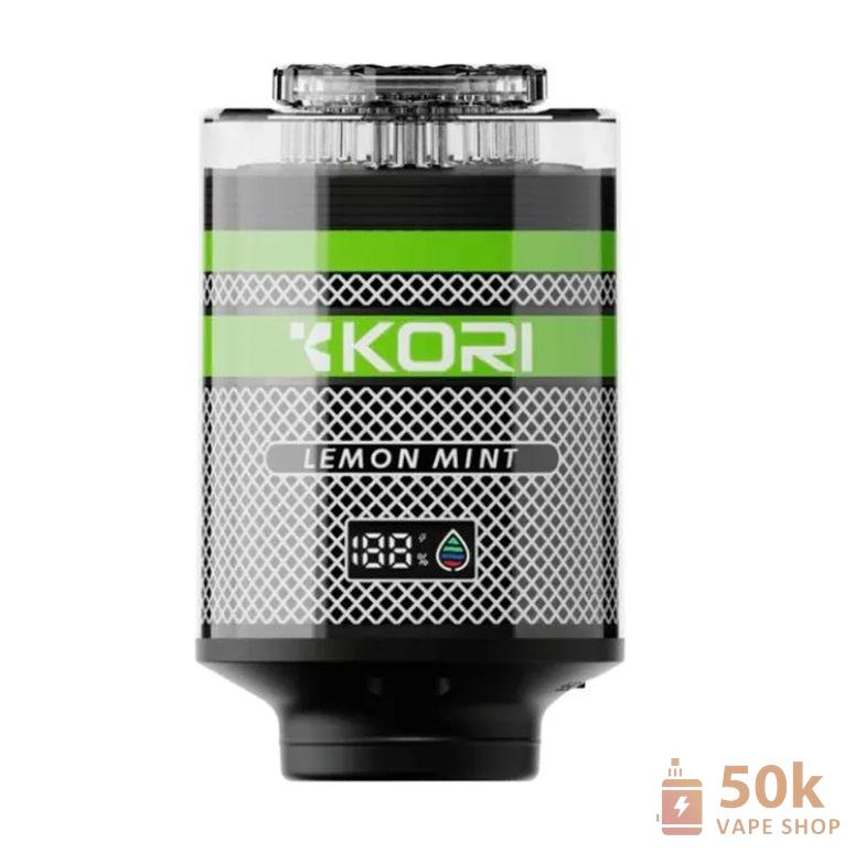Kori 120000 Puffs Disposable Hookah Vape Head - 60ML E-Liquid, RGB Light - Image 4