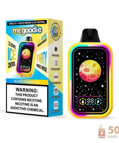 Εναλλακτική άποψη του Mr.Goodie Abyss Mirror - 50,000 Puffs Disposable Vape with Full Mirror Display