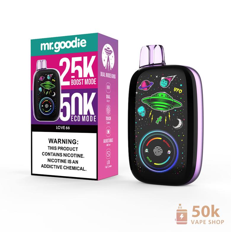 Mr.Goodie Dual Mode King: 50K Puffs Disposable Vape with Dual Modes & Adjustable Airflow - Εικόνα 6