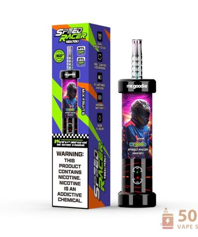 Mr.Goodie Speed Racer Dual-Mode αναλώσιμος ατμός: 80K Puffs, 50ml E-liquid