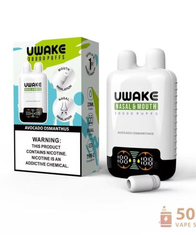 Εναλλακτική άποψη του Mr. Goodie UWAKE Disposable Vape - 30,000 Puffs, Dual Tank, Smart Screen