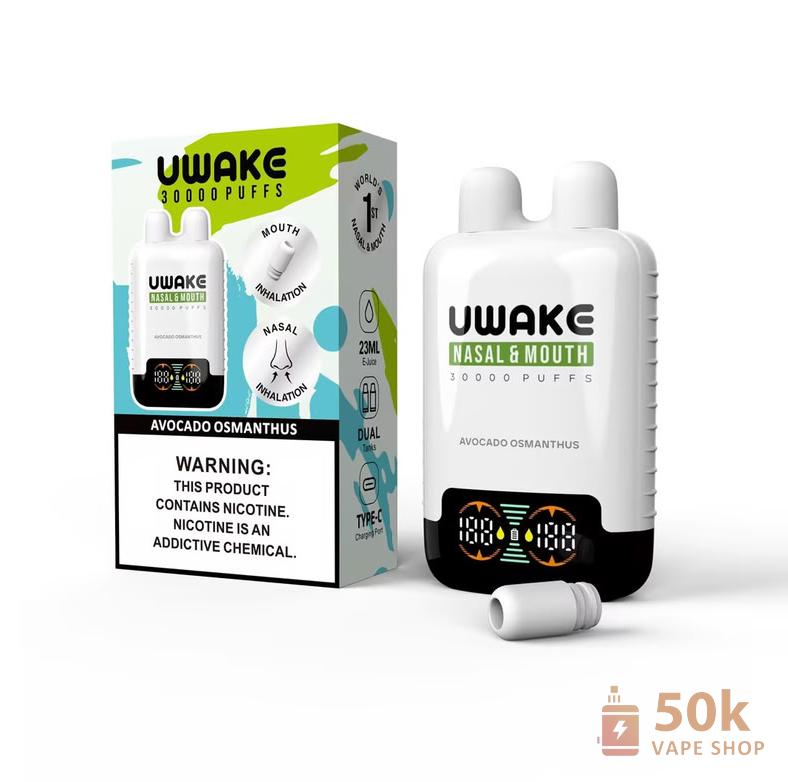 Mr. Goodie UWAKE Disposable Vape - 30,000 Puffs, Dual Tank, Smart Screen - Εικόνα 2