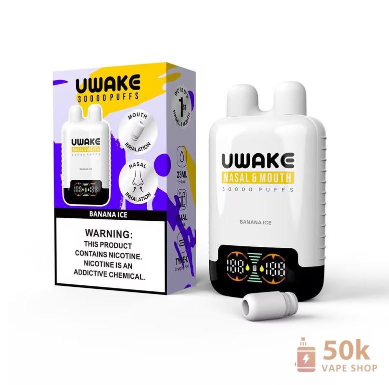 Mr. Goodie UWAKE Disposable Vape - 30,000 Puffs, Dual Tank, Smart Screen - Εικόνα 4