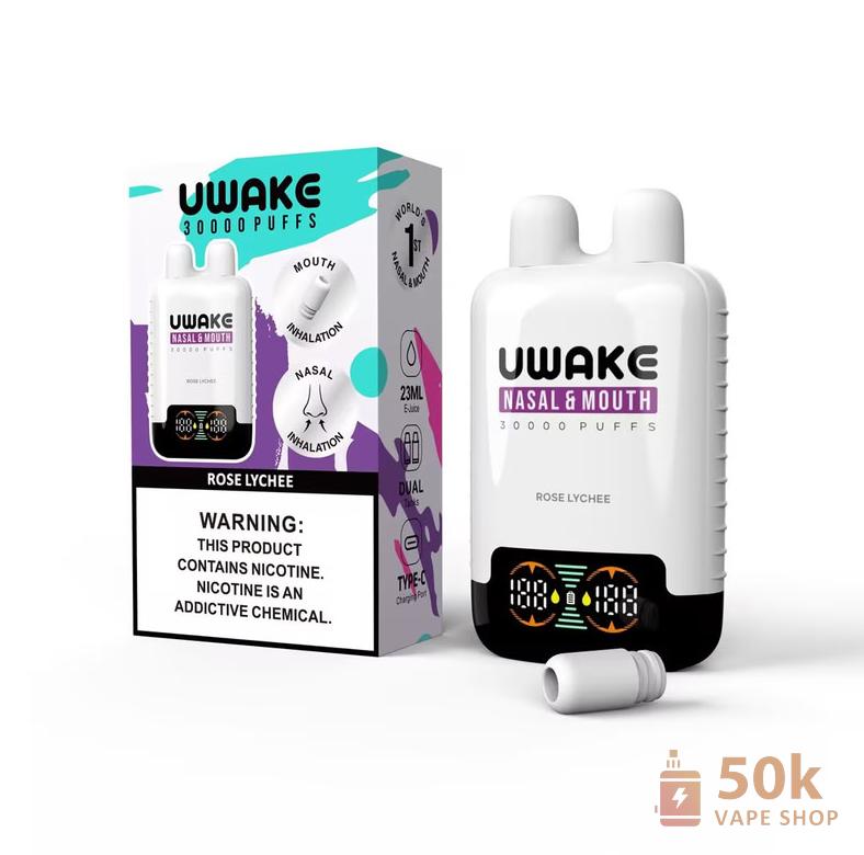 Mr. Goodie UWAKE Disposable Vape - 30,000 Puffs, Dual Tank, Smart Screen - Εικόνα 3