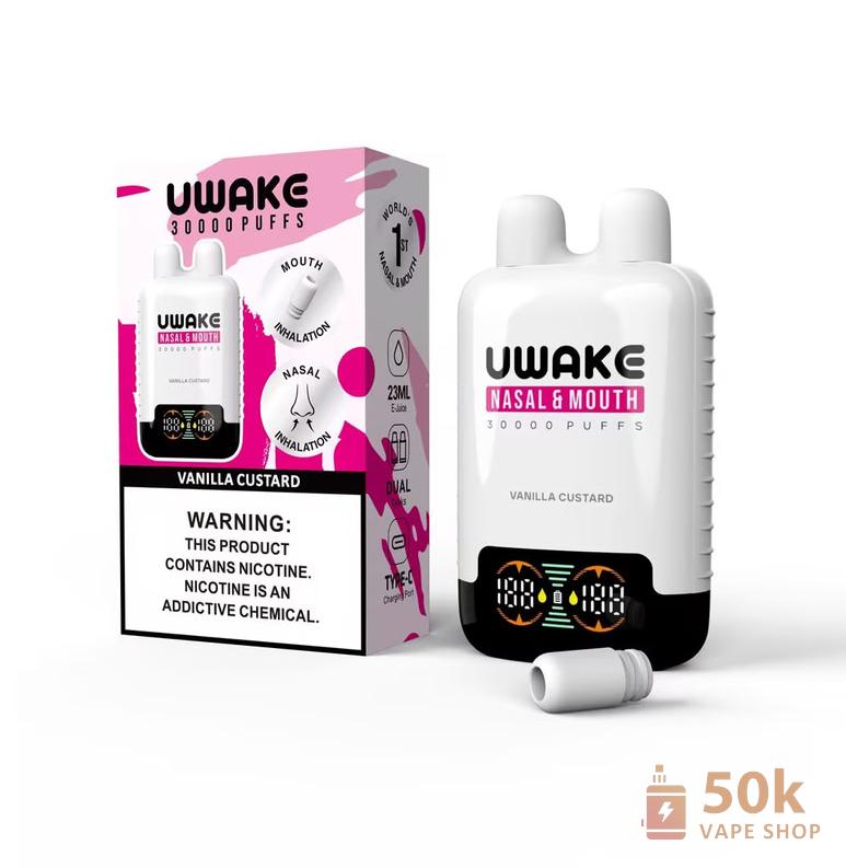 Mr. Goodie UWAKE Disposable Vape - 30,000 Puffs, Dual Tank, Smart Screen - Εικόνα 5
