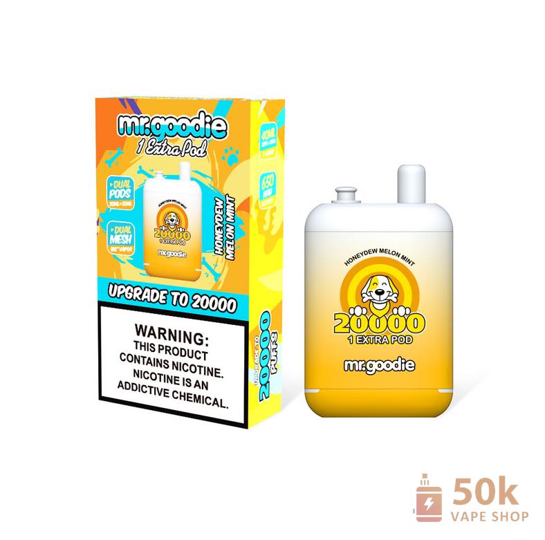 Mr. Goodie VM008 Disposable Vape with Dual Pods - 20,000 Puffs & 12 Flavors - Εικόνα 5