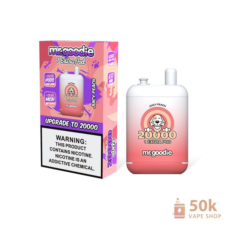 Mr. Goodie VM008 Disposable Vape with Dual Pods - 20,000 Puffs & 12 Flavors - Εικόνα 3