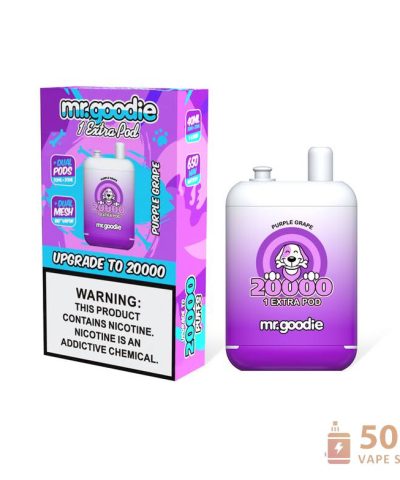 Εναλλακτική άποψη του Mr. Goodie VM008 Disposable Vape with Dual Pods - 20,000 Puffs & 12 Flavors