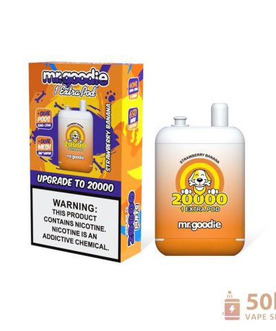 Mr. Goodie VM008 Vape μίας χρήσης με διπλά Pods - 20.000 ρουφηξιές & 12 γεύσεις
