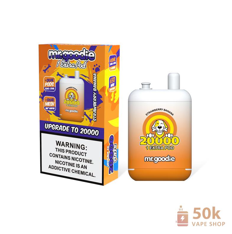 Mr. Goodie VM008 Vape μίας χρήσης με διπλά Pods - 20.000 ρουφηξιές & 12 γεύσεις