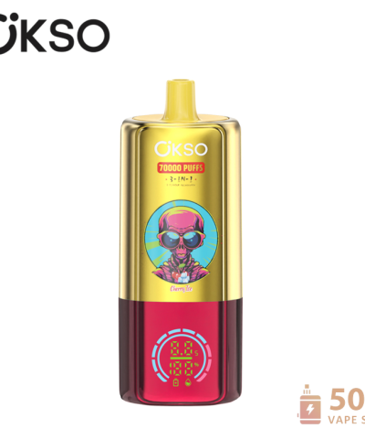 Εναλλακτική άποψη του OKSO 3in1 70000 Puffs Disposable Vape - Long-lasting Mesh Coil Device