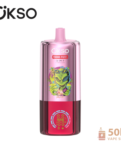 OKSO 3in1 70000 Puffs Vape μίας χρήσης - Συσκευή πηνίου πλέγματος μεγάλης διάρκειας