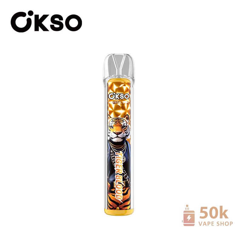 OKSO Crystal Bar 800 Disposable Vape: 800 Puffs with Variety Flavors - зображення 2