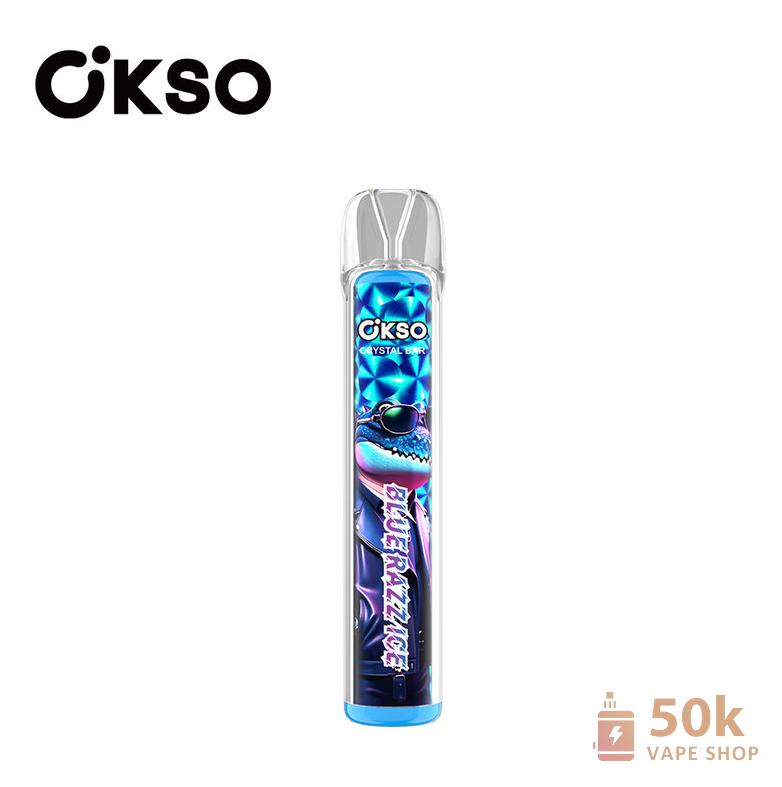 Одноразова вейпа OKSO Crystal Bar 800: 800 затяжок з різними смаками